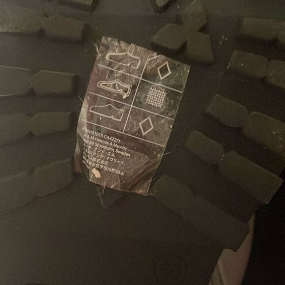 Divided NWOB white platform lace up combat boots size 39 - Picture 8 of 11